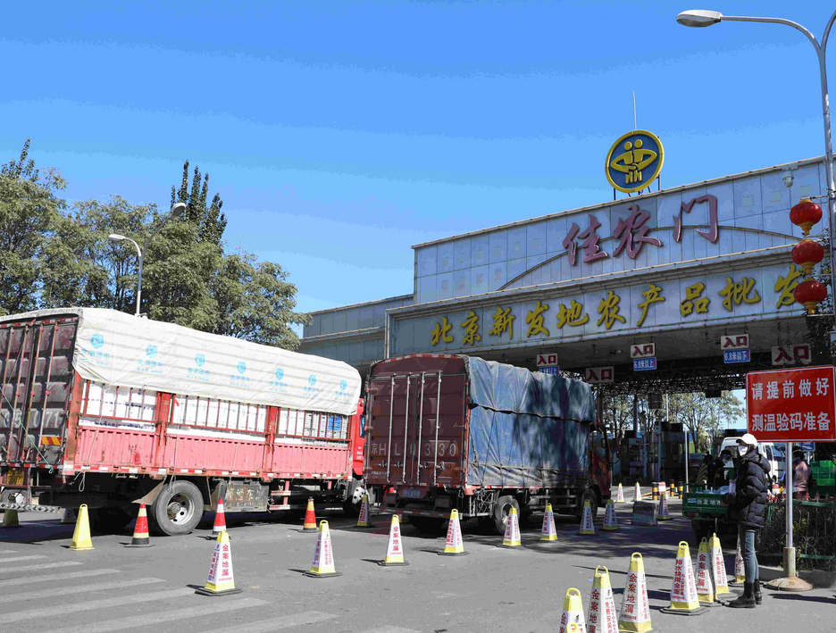 北京新发地市场蔬菜上市量达近期高点！菜价