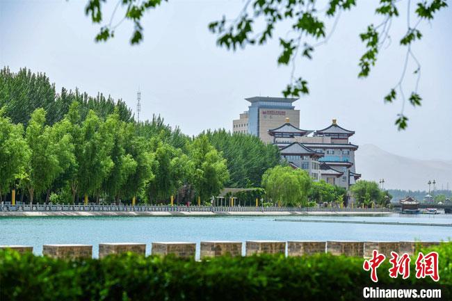 “水”为甘肃敦煌古丝绸之路的历史变迁增添